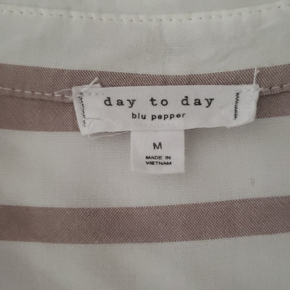 Striped button down shirt - Picture 2 of 5